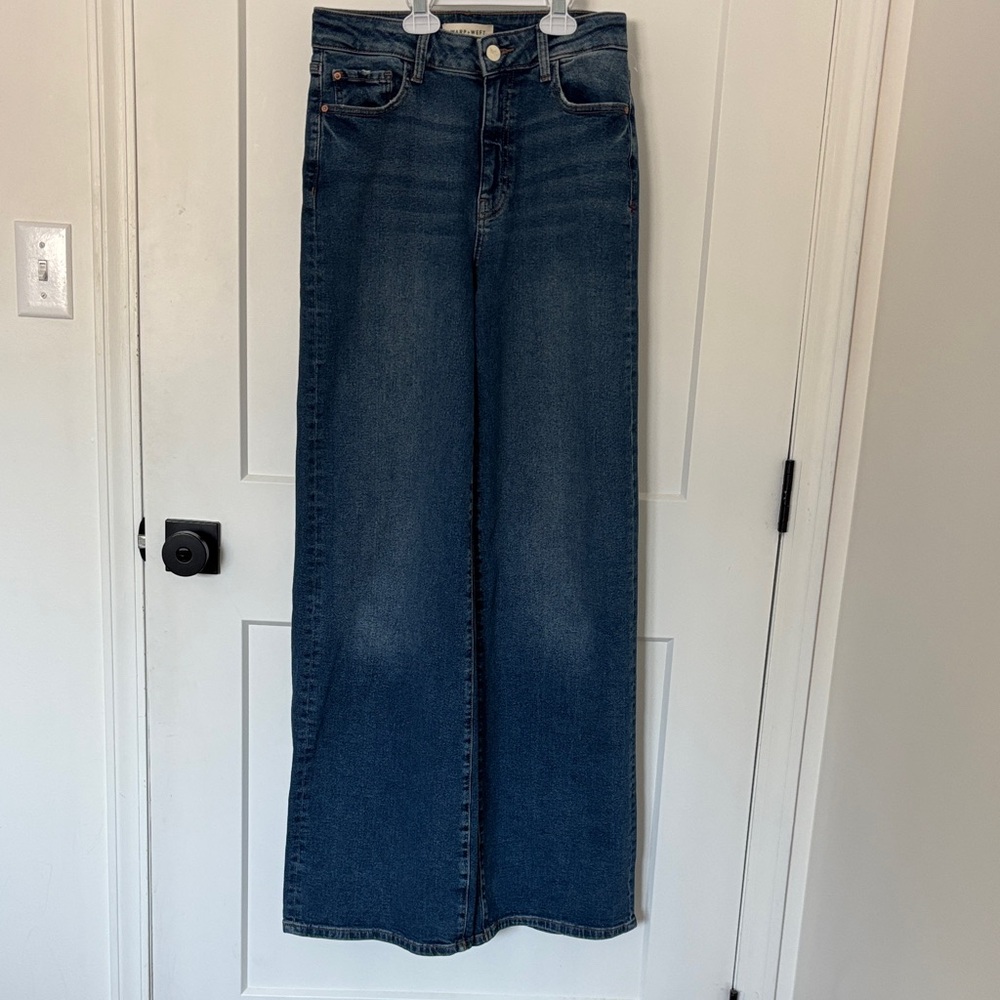 Warp + Weft Wide Leg Jeans